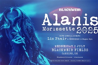 Coach only service Alanis Morissette Cardiff