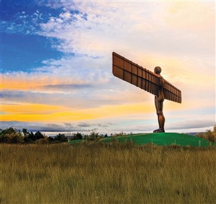 Angel of the North & rugged beauty of Northumbria