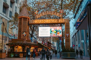Birmingham Bullring and Frankfurt Christmas Market