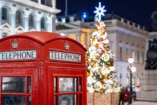Christmas Shopper in London