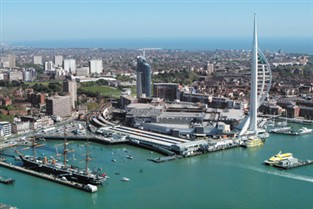 Portsmouth with 50 minute harbour cruise