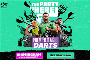 Premier League Darts 2024 - Birmingham 7pm evening