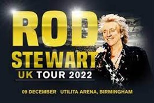 Rod Stewart Utilita Arena Birmingham 2022
