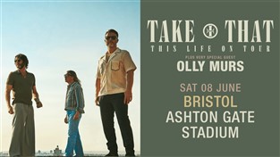 Take That COACH ONLY Taunton/Bridgwater to Bristol