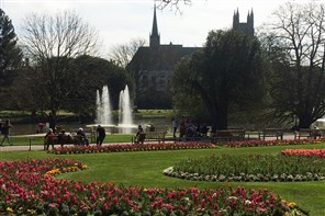 Royal Leamington Spa for the day