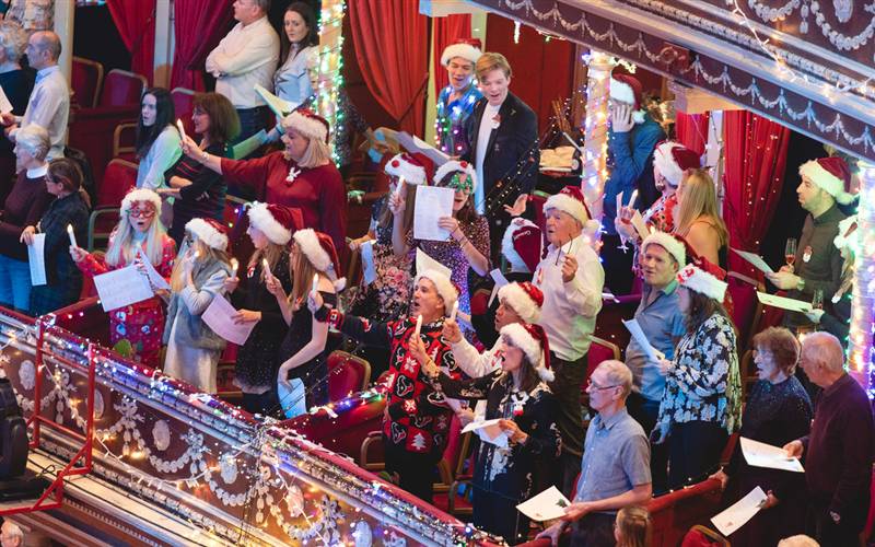 Carols at Christmas RAH matinee overnight with B&B