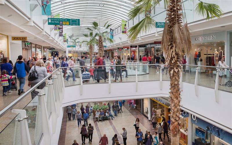 The Mall at Cribbs Causeway for shopping