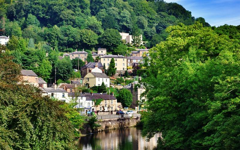 Vintage Charms of Derbyshire GOLD