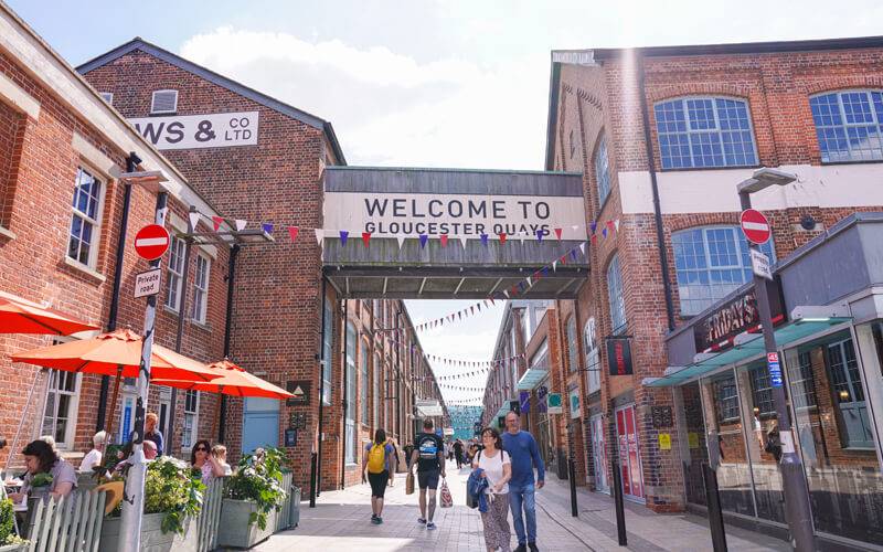 Gloucester & Gloucester Quays for the day