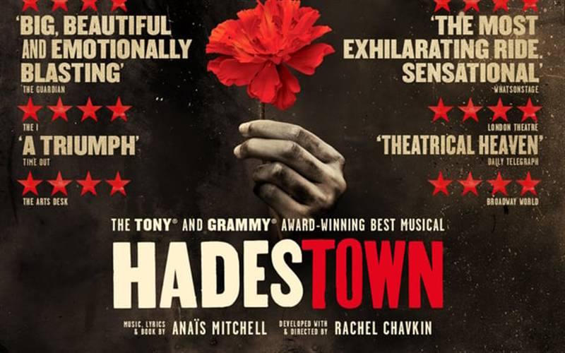 Hadestown musical - London Theatre 2.30pm matinee