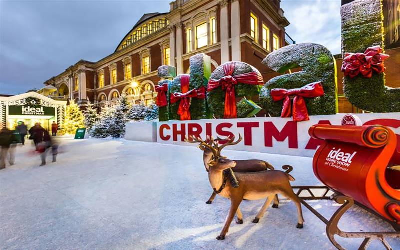 Ideal Home Show at Christmas Olympia London