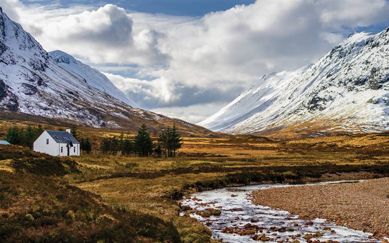 Christmas in the Scottish Highlands GOLD