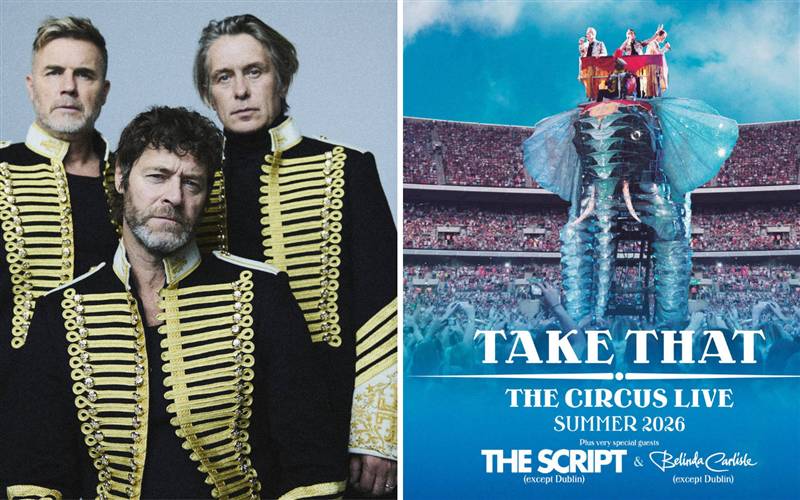 Take That Coach only service - Cardiff 2026