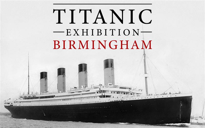 Titanic Exhibition Birmingham NEC imagery & audio
