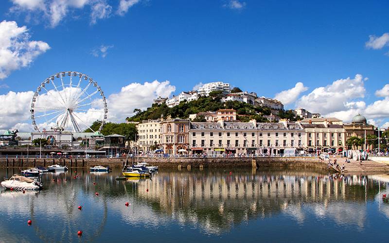 Spring in Torquay the English Riviera