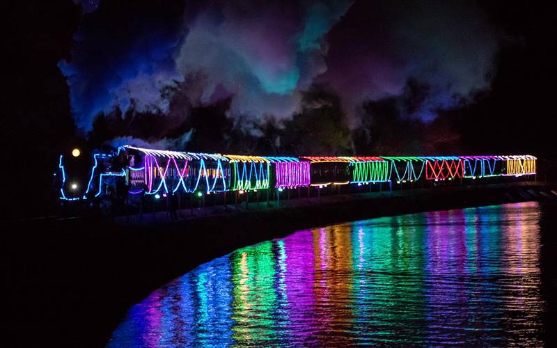 Dartmouth Steam Train of Lights